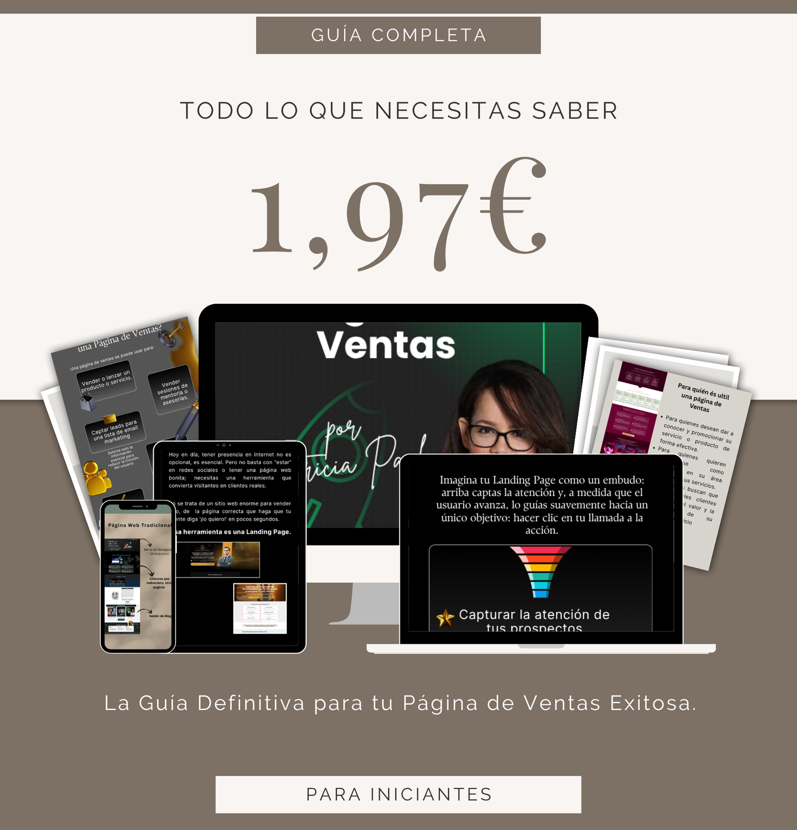guia pagina de ventas para iniciantes
